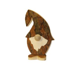 Bark Gnome with Feet - 5"
